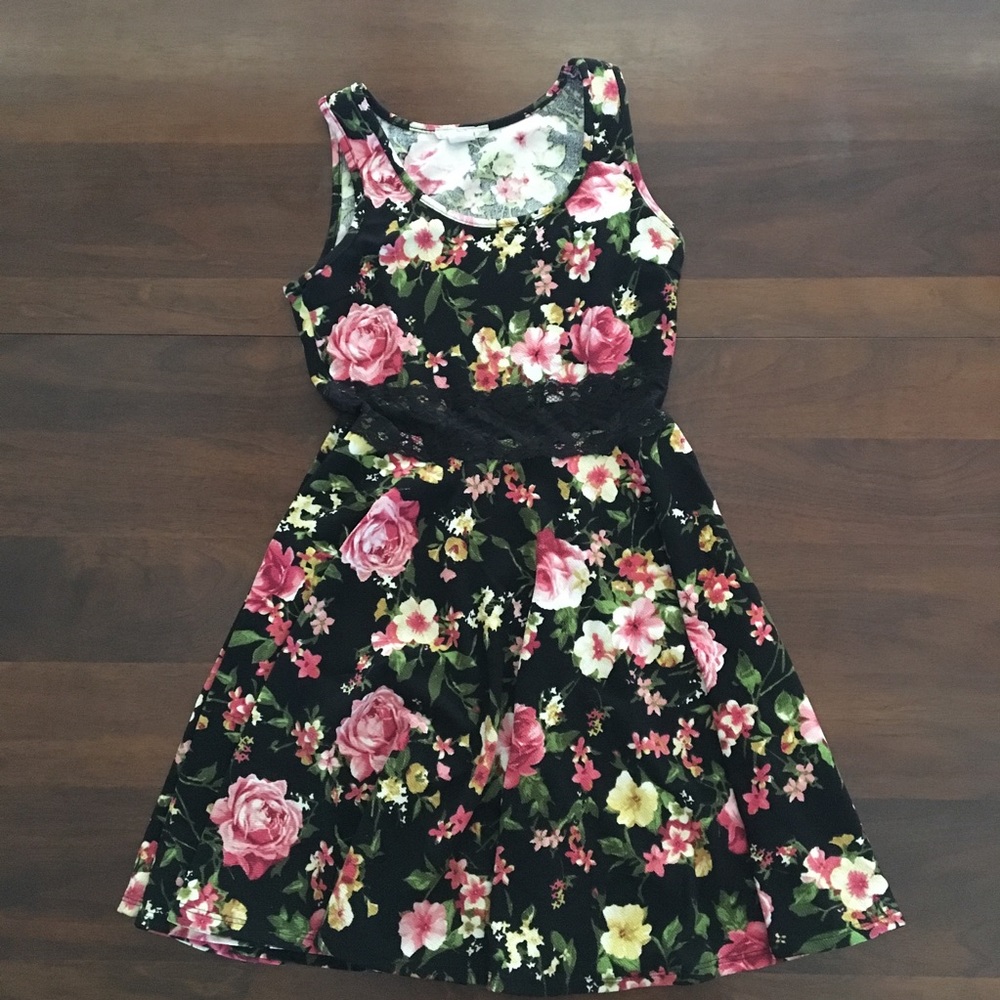 Junior Floral Dress